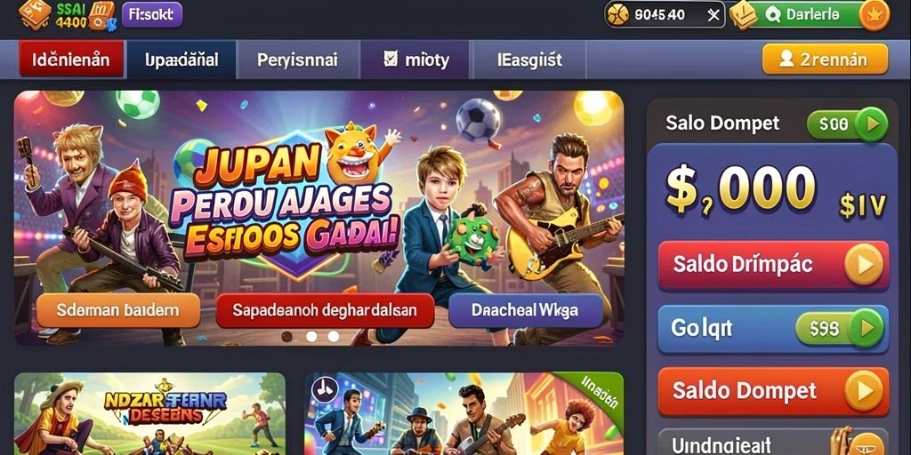 Tampilan antarmuka yang menarik dan mudah dinavigasi.