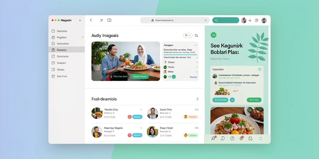 Tampilan antarmuka yang intuitif untuk navigasi yang mudah.