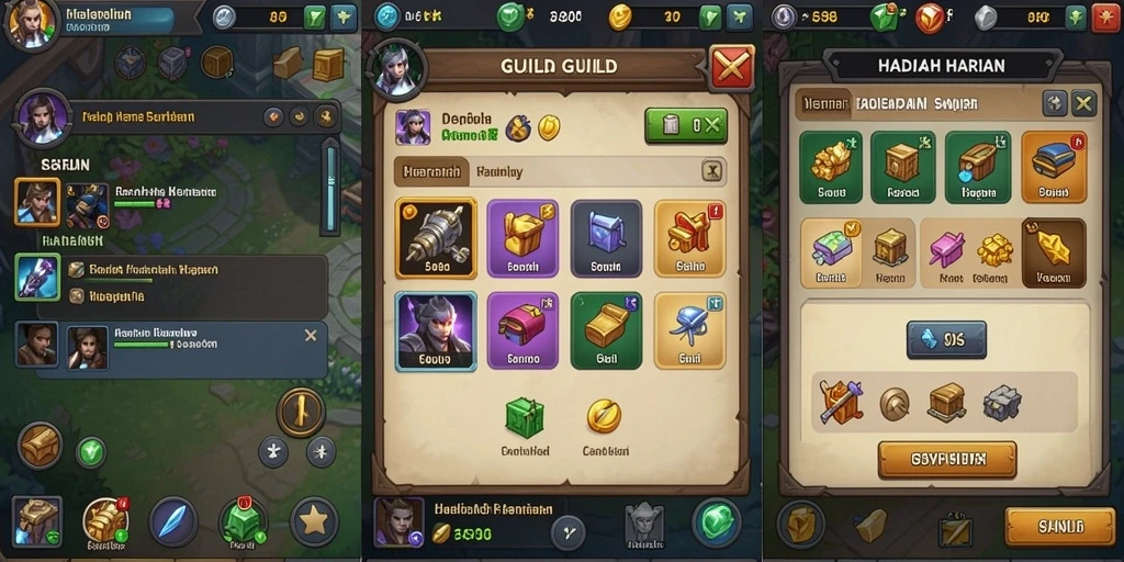 Tampilan permainan slot yang menarik dan penuh warna.