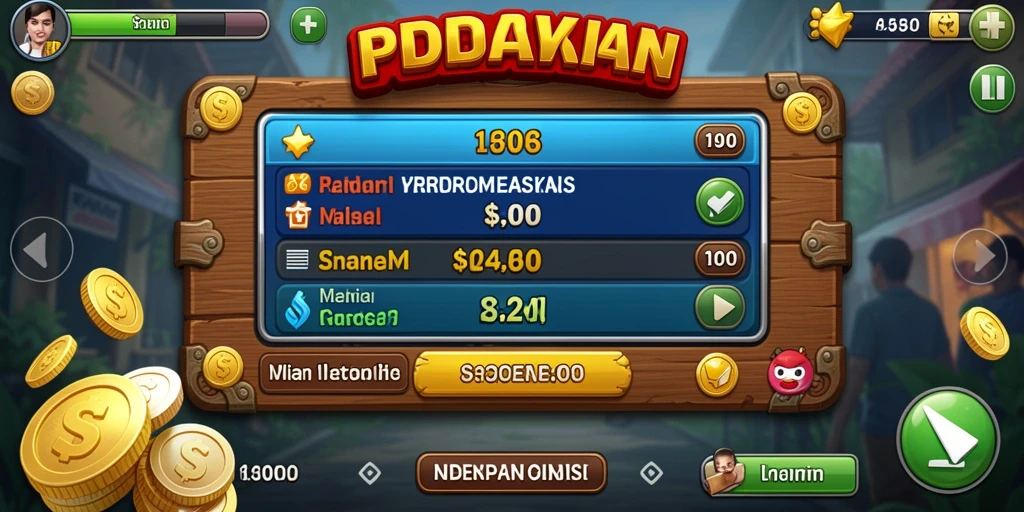 Screenshot tampilan utama aplikasi BOM29TOTO.