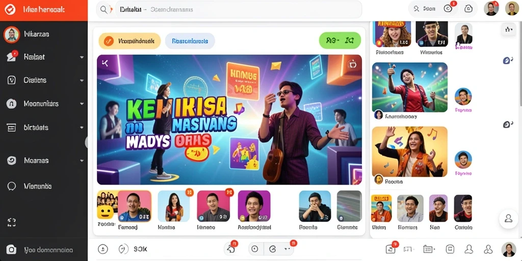 Tampilan antarmuka utama DEWAGARUDA yang menarik.