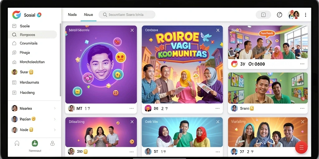 Tampilan antarmuka yang ramah pengguna.