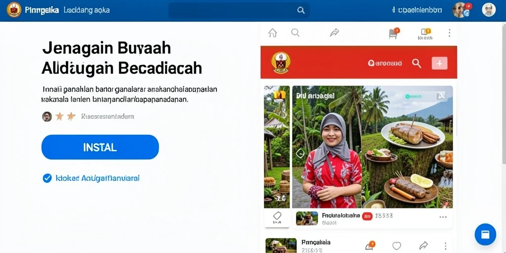 Tampilan antarmuka yang menarik dan mudah digunakan.