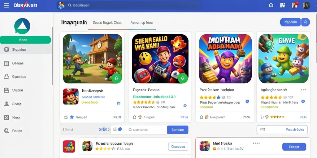 Tampilan antarmuka yang menarik dan user-friendly.