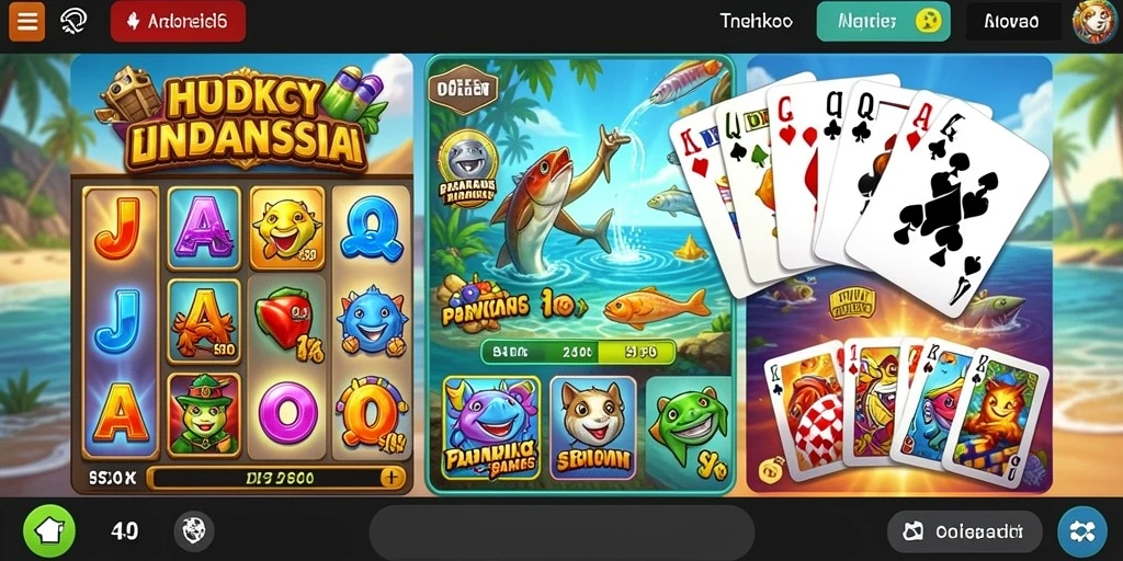 Tampilan awal game KAWI777 yang menarik.
