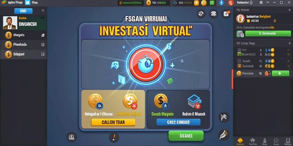 Tampilan antarmuka yang modern dan menarik.