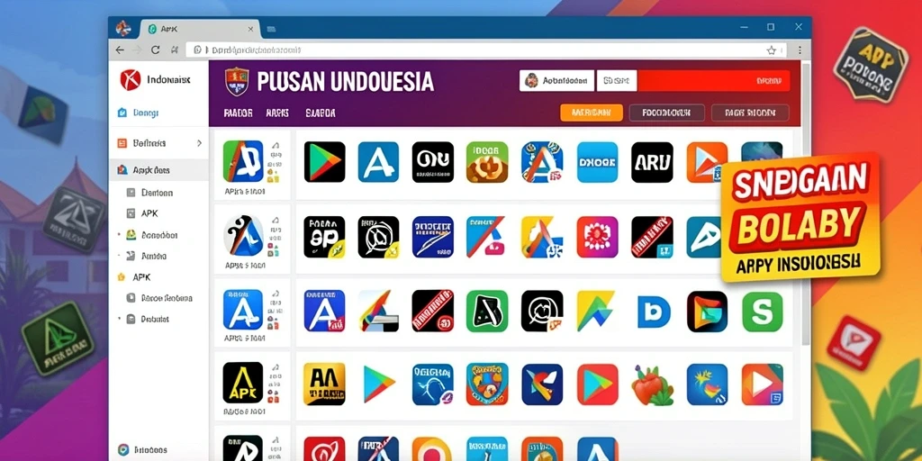 Tampilan menu utama yang menarik dan mudah dinavigasi.