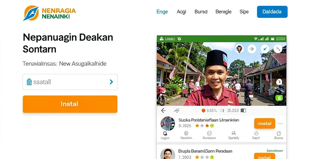 Tampilan utama aplikasi PGBET dengan desain yang menarik.