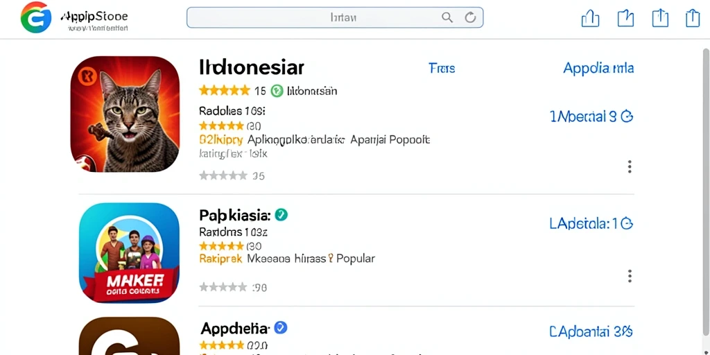 Tampilan antarmuka yang bersih dan menarik.
