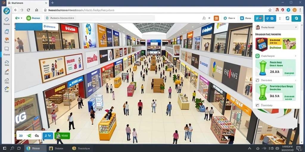 Screenshot menunjukkan tampilan utama dengan berbagai pilihan slot.