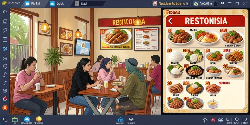 Tampilan awal yang menarik dan intuitif.