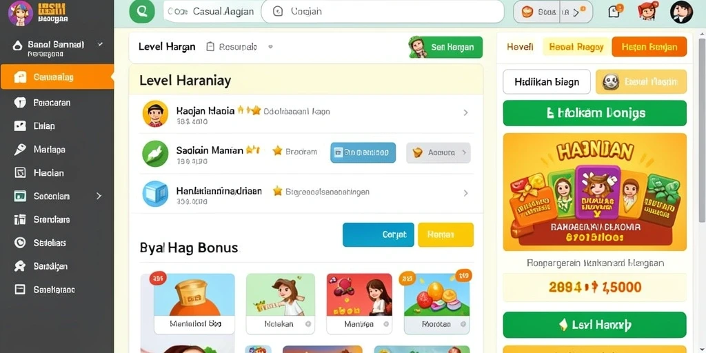 Tangkapan layar menampilkan pertandingan yang mendebarkan.