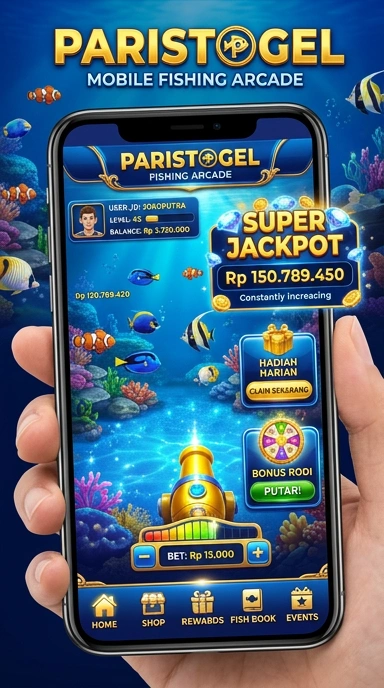 Cuplikan layar menu unduhan paristogel untuk perangkat Android